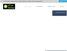 Tablet Screenshot of ecoehomes.co.uk